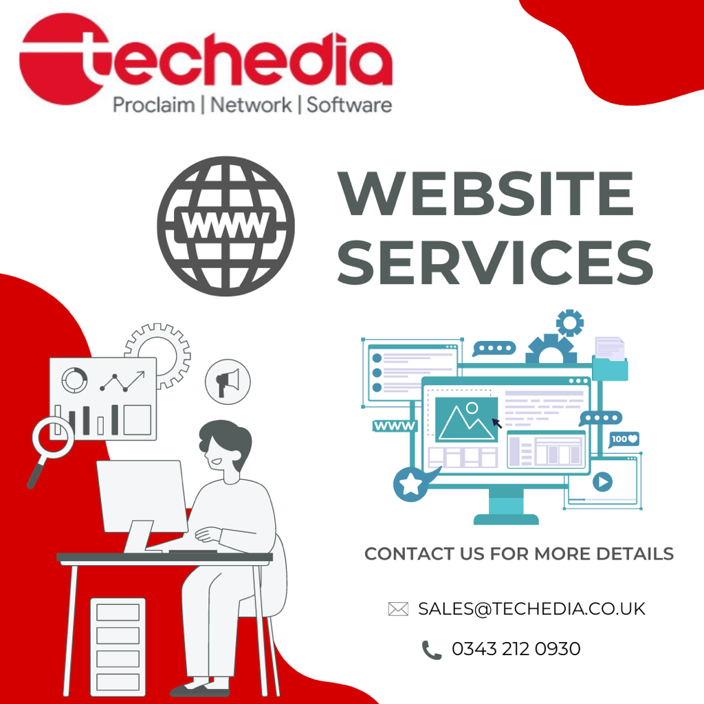 Elevate Your Online Presence with Techedia&#8217;s Web Services!