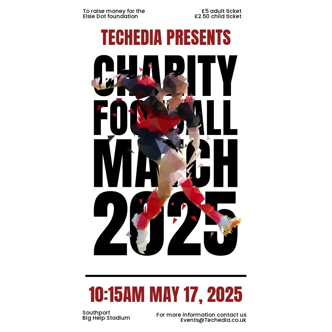 Game On! Techedia is stepping onto the pitch for a great cause!