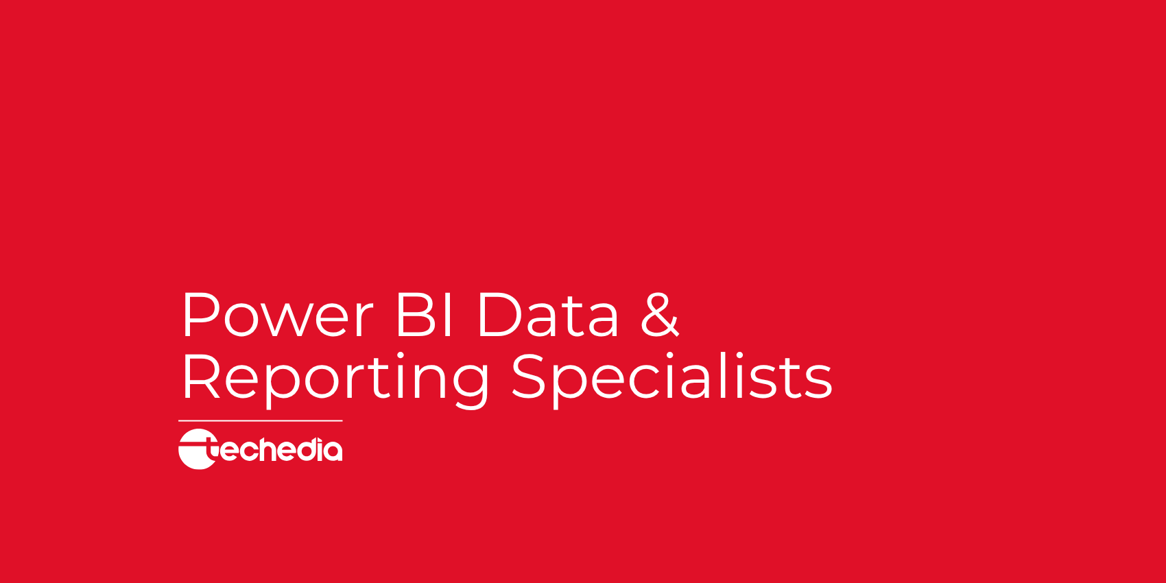 Power BI Data &amp; Reporting Specialists